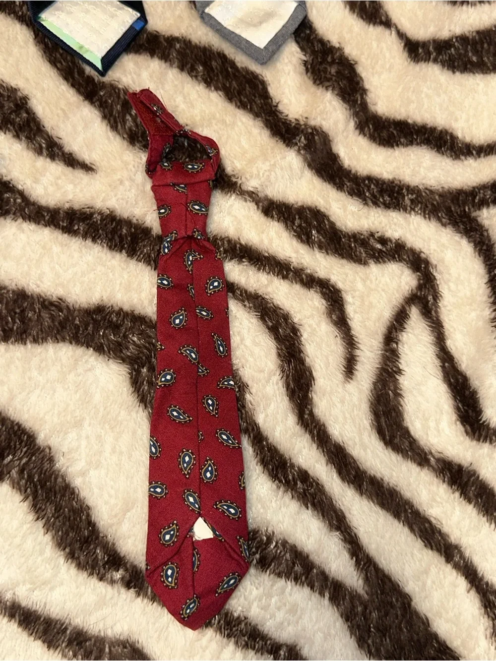 Little Boys Assorted Blue and Red Neck Ties